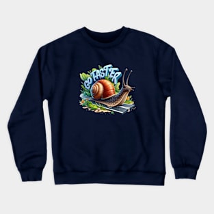 go faster Crewneck Sweatshirt